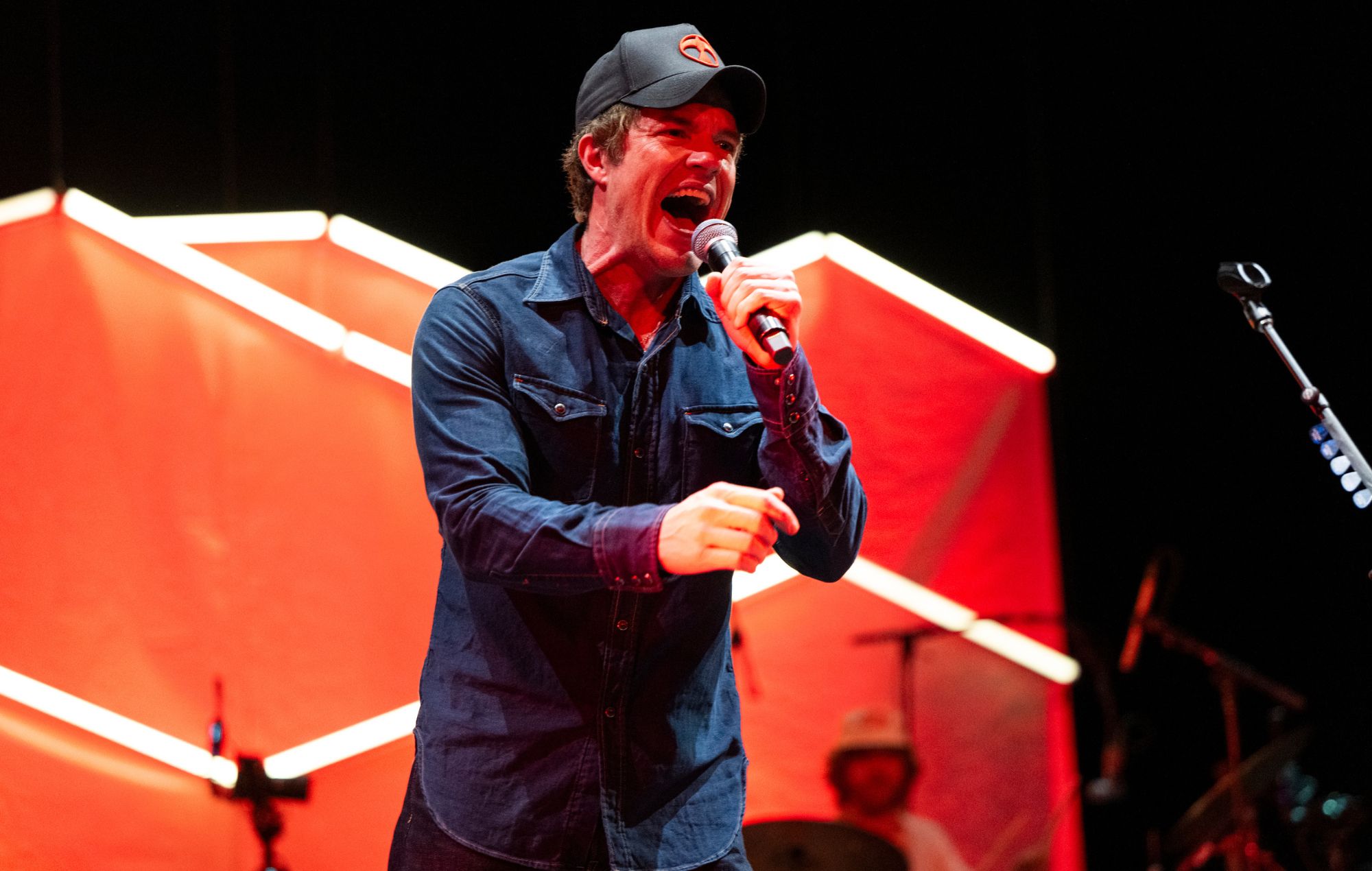 Brandon Flowers Airs Shelved Killers Cut Diamonds On Black Velvet in Manchester