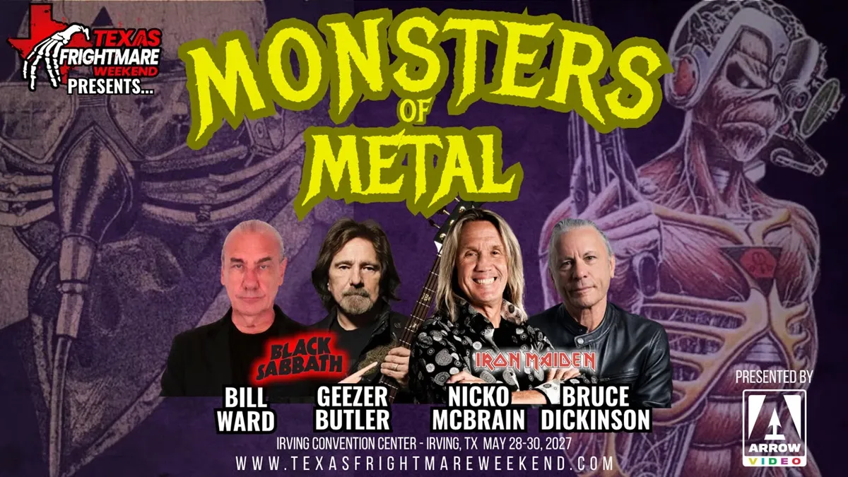 Black Sabbath and Iron Maiden Veterans Heading to Texas Frightmare Weekend in 2027