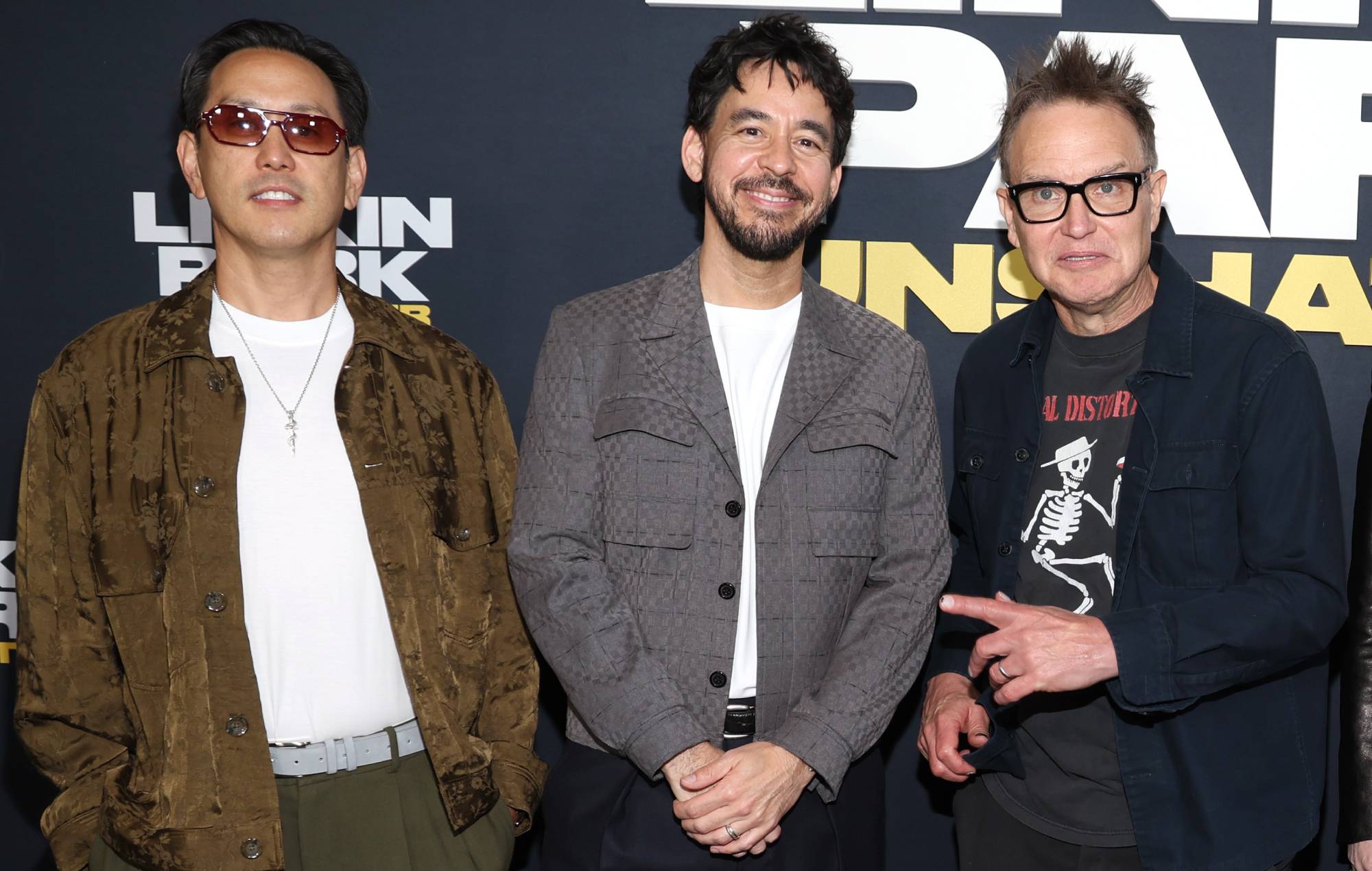 Mark Hoppus Cut from Linkin Park Album and Playfully Challenges Mike Shinoda