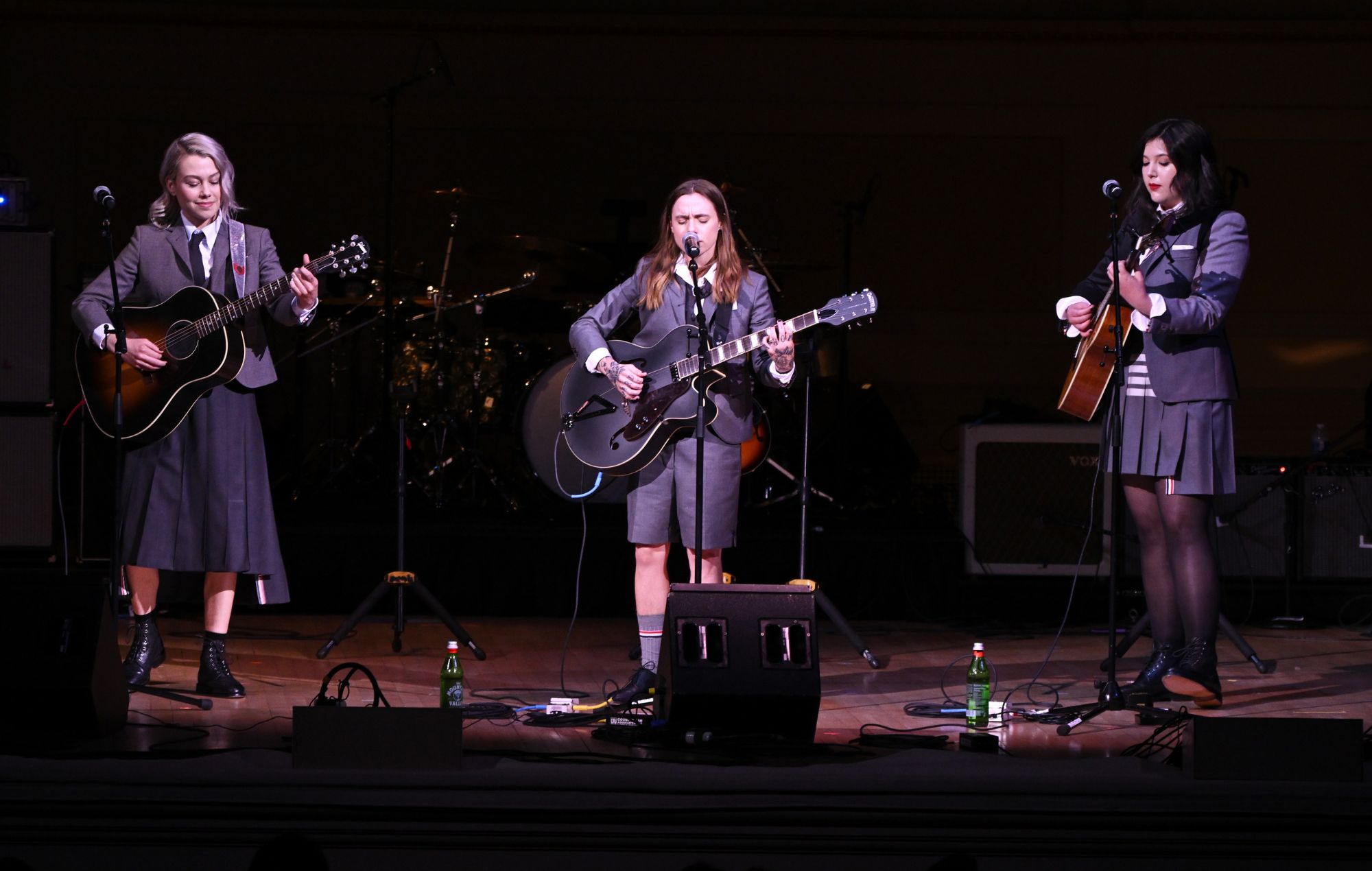 Phoebe Bridgers Reunites with Boygenius Bandmates for Cherry Lane Theatre Acoustic Film