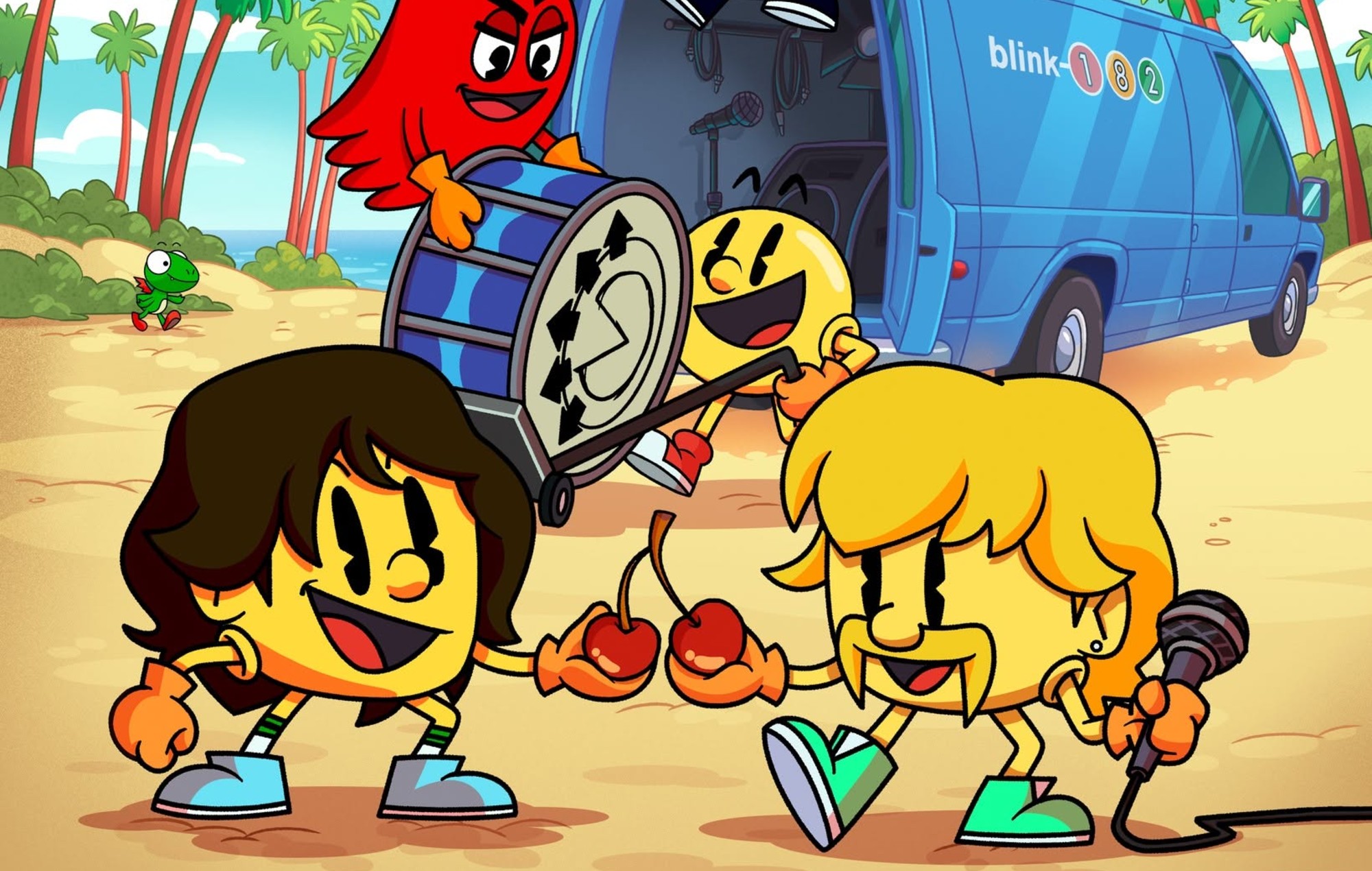 Blink-182 Mark 25 Years of Take Off Your Pants And Jacket With a Retro Pac-Man Browser Game