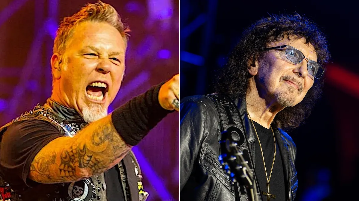 James Hetfield Crowns Tony Iommi the Riff Lord on SiriusXM