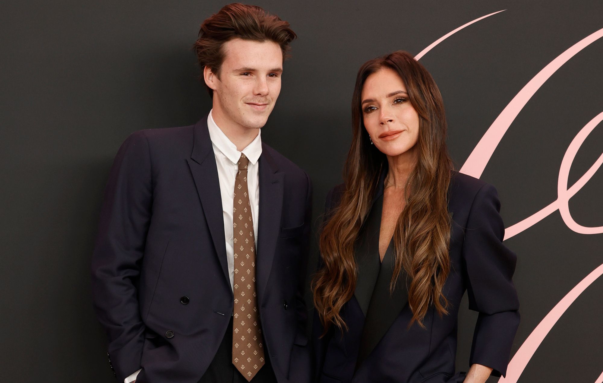 Victoria Beckham Spotted in Recording Studio Working With Son Cruz